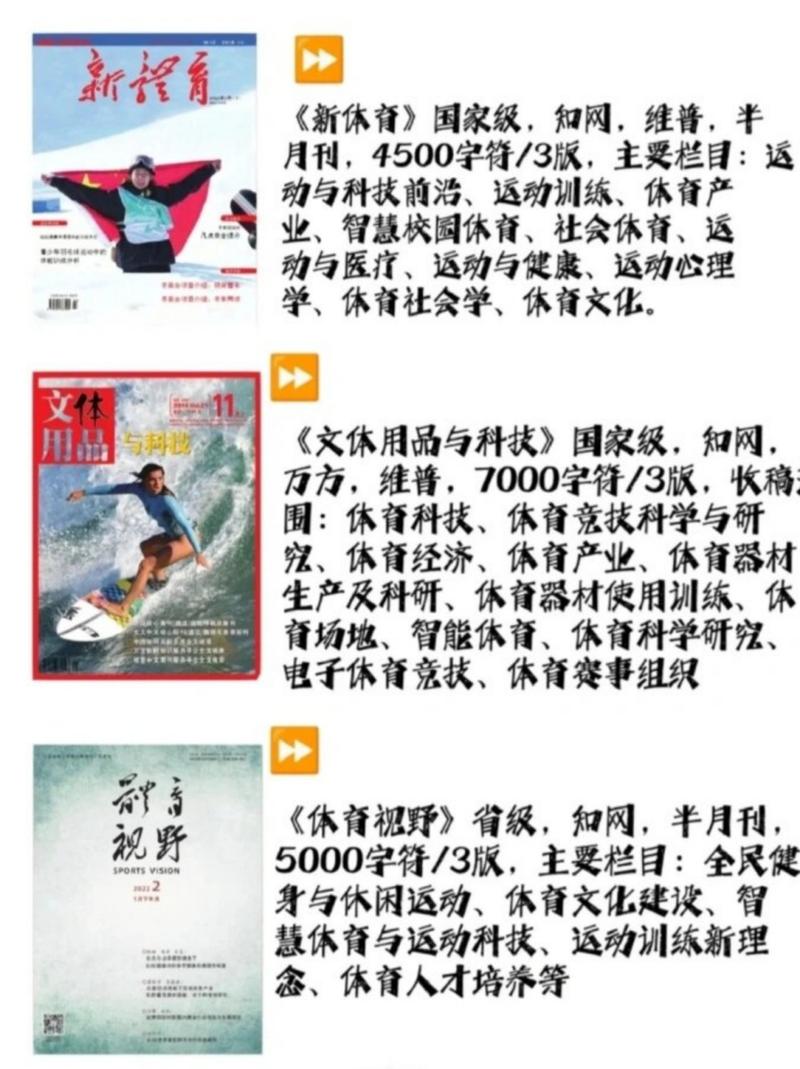 体育类cn期刊，体育cn刊物有哪些